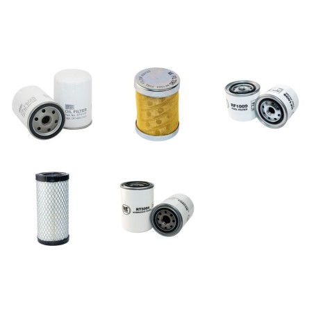 Filter kit for Case 15 with Perkins 103-10 Engine