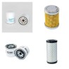 CASE 16 Filter Service Kit Air Oil Fuel Filters w/Perkins Eng.