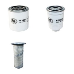 CASE C50 Filter Service Kit Air Oil Fuel Filters