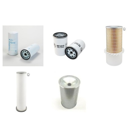 Filter kit for Case 150 (SC/K) with Deutz BF6L913 Engine