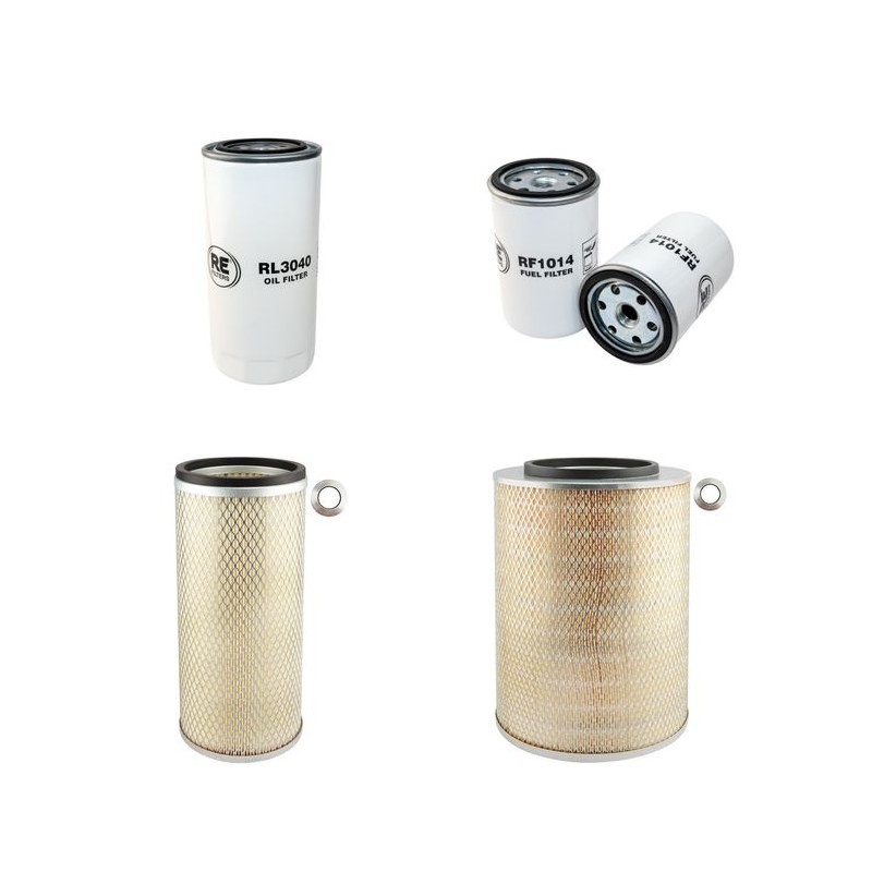 Filter kit for Case 170 CB with Deutz 6 ZYL. Engine