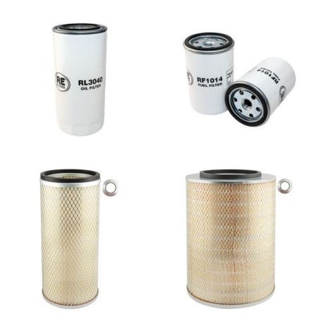 Filter kit for Case 170 CB with Deutz 6 ZYL. Engine