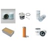CASE 221 B PLUS Filter Service Kit w/Perkins 704-30 Eng.   YR  1999-2001
