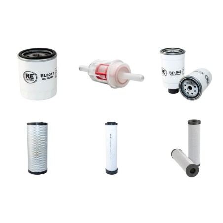 Filter kit for Case 221 D with Deutz F4M2011 Engine