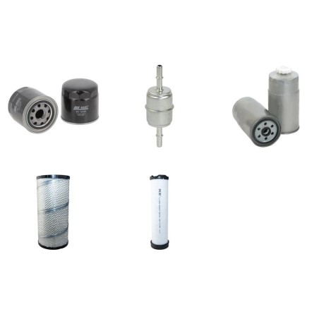 Filter kit for Case 420 Serie 3 with Case 432T /M3 Engine
