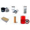 Filter kit for Case 421 B with Perkins Engine