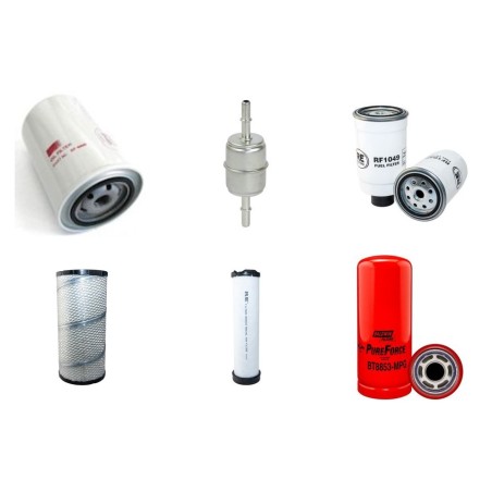 CASE 440 CT Serie 3 Filter Service Kit w/CASE 445T MMC Eng.