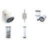 CASE 440 CT Serie 3 Filter Service Kit Air Oil Fuel Filters w/CASE 445T MMC Eng.
