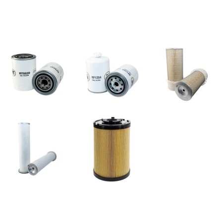 Filter kit for Case Poclain C 488 P with Cummins Engine