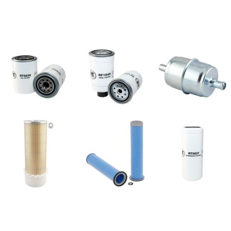 CASE 580 SUPER K Filter Service Kit w/Cummins  Eng.