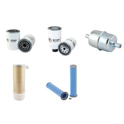 Case 580 SUPER K Filter Service Kit Air Oil Fuel Filters