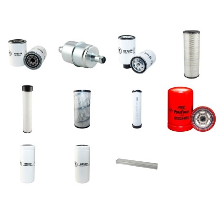 Filter kit for Case 580 SUPER M with Cummins Engine