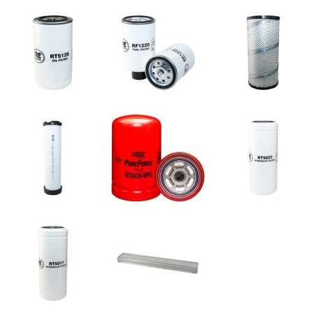 Filter kit for Case 580 SUPER M Serie 2 with Cummins Engine