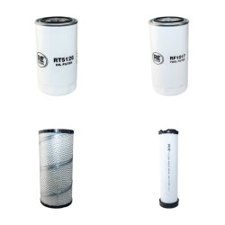Filter kit for Case 580 SUPER M Serie 3 Air Oil Fuel Filters with Cummins Engine