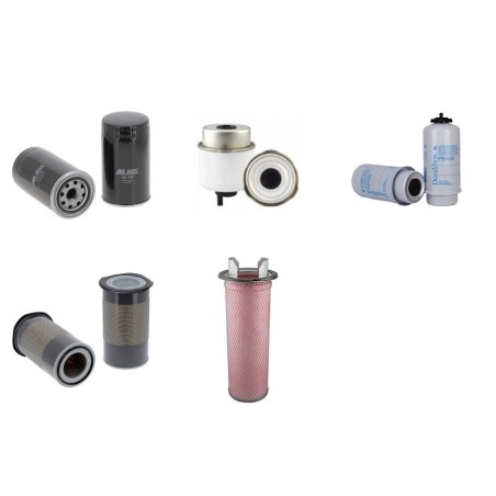 CASE MXM 130 Filter Service Kit Air Oil Fuel Filters w/CNH BASILDON 675TA/M2 Eng. SN  MOT FA097480-