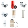 Filter kit for Case 621 (B) (Loader) with Cummins /Case 6T-590 Engine