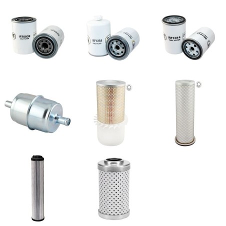 Filter kit for Case 888 with Cummins 6T390 Engine