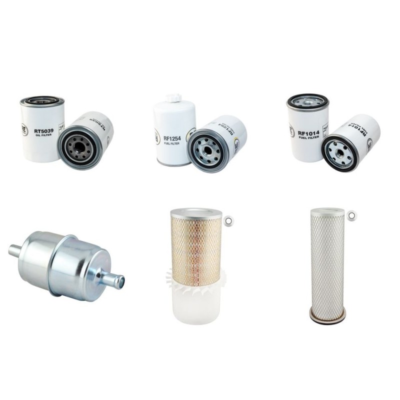 CASE 888 Filter Service Kit Air Oil Fuel Filters w/Cummins 6T390 Eng.