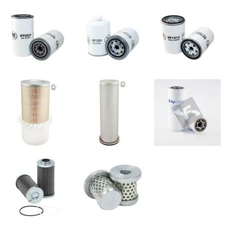 Filter kit for Case 988 P with Cummins 6B5.9 Engine  YR -1999