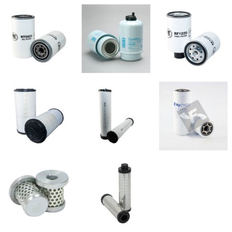 Filter kit for Case 988 with Cummins 6T590 Engine  YR 1999-