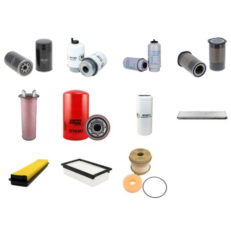 Filter kit for Case MXM 155 with CNH BASILDON 675TA/M2 Engine Serial No -MOTFA097480  155 CH