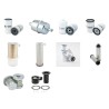 CASE 1188 Filter Service Kit w/Cummins 6T590 Eng.   YR  1996-