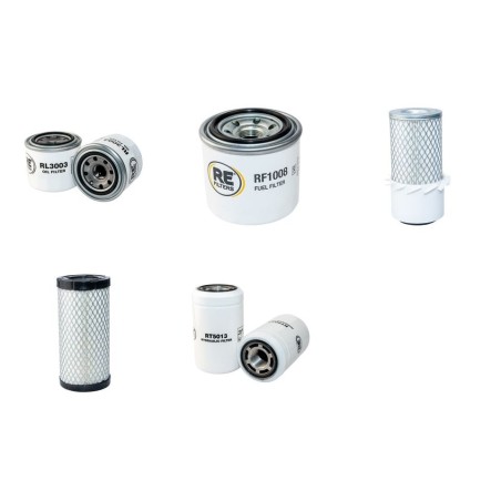 CASE 1825 Filter Service Kit w/Kubota Eng.