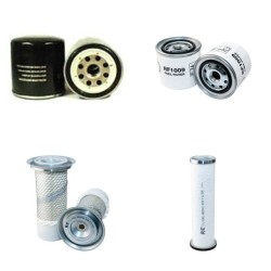 Case 9007 Filter Service Kit Air Oil Fuel Filters with Isuzu