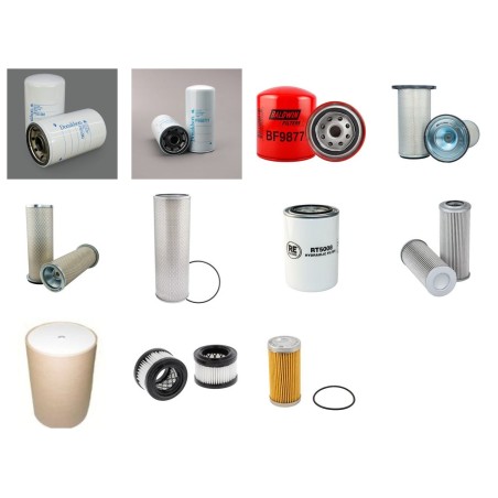 Filter kit for Case 9021 with Isuzu 6BG1 Engine
