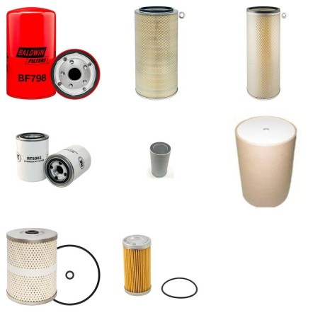 Filter kit for Case 9046 with Mitsubishi 6D24-TCE1 Engine