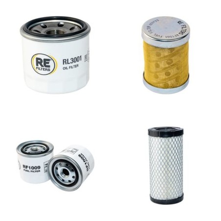 CASE (POCLAIN) CX 15 Filter Service Kit w/Yanmar Eng. Air, Oil, Fuel Filters