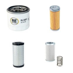 Filter kit for Case CX 18 B with Yanmar 3TNE74 ENI BS Engine