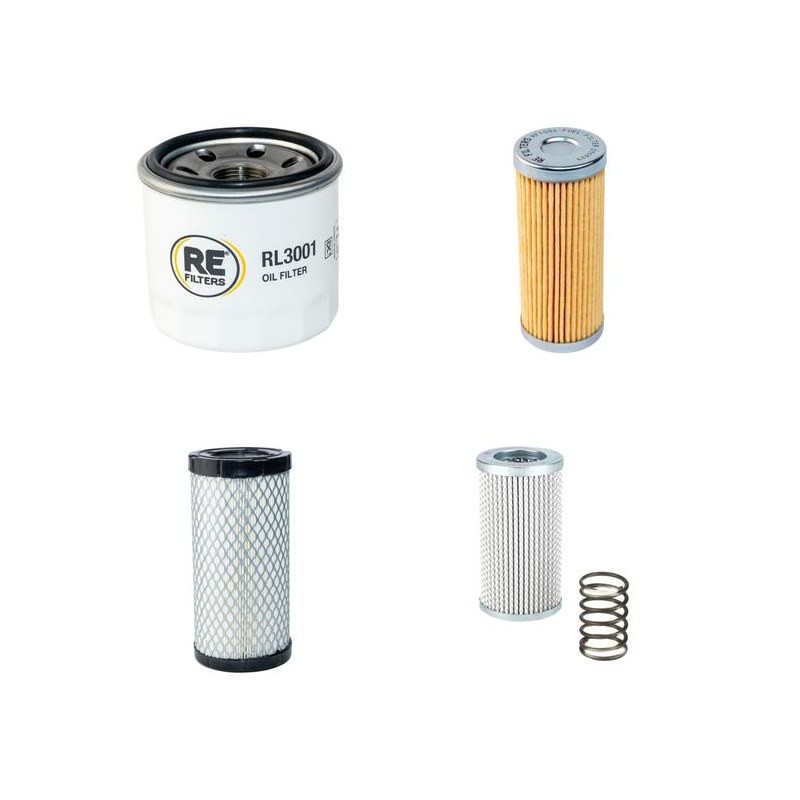 Filter kit for Case CX 18 B with Yanmar 3TNE74 ENI BS Engine