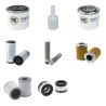 Filter kit for Case CX 27 B-ZTS with Yanmar 3TNV88A-SYB Engine