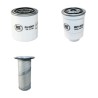 Filter kit for Case CX 50 Air Oil Fuel Filters with Mitsubishi K4N-EID Engine