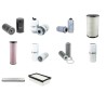 Filter kit for Case MXM 190 with CNH BASILDON 675TA/M2 Engine Serial No -MOTFA097480