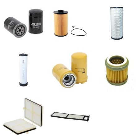 CASE POCLAIN CX 75 C TIER IV Filter Service Kit with Isuzu Ap-4Le2X Tier Iv Eng