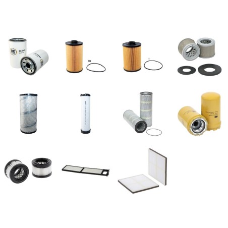 Filter kit for Case CX 145 C SR TIER 4 with Isuzu AM-4JJ1X Engine  YR 1.12-