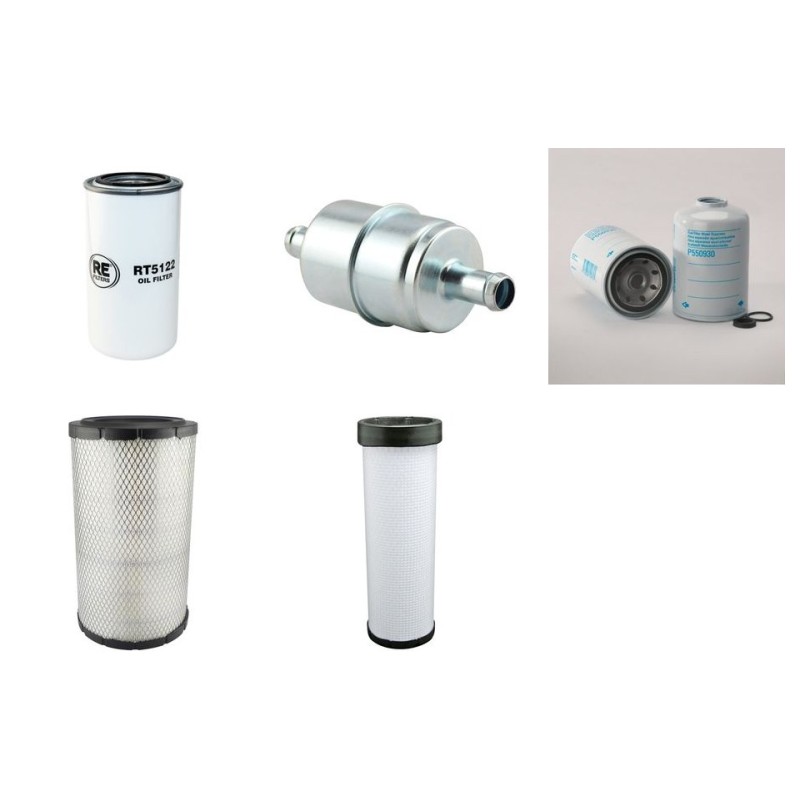CASE CX 210 Filter Service Kit Air Oil Fuel Filters w/Cummins  Eng.