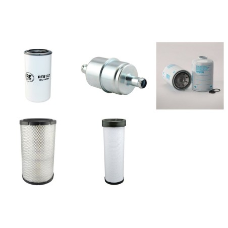 Filter kit for Case CX 210 Air Oil Fuel Filters with Cummins Engine