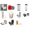 Filter kit for Case CX 240 with Isuzu Engine