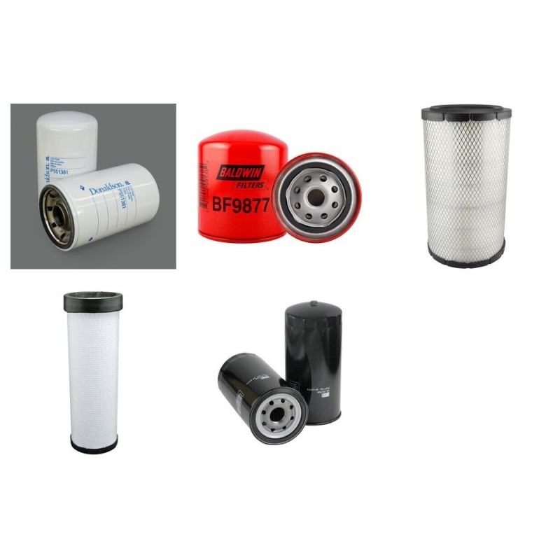 CASE CX 240 Filter Service Kit w/ISUZU Eng.