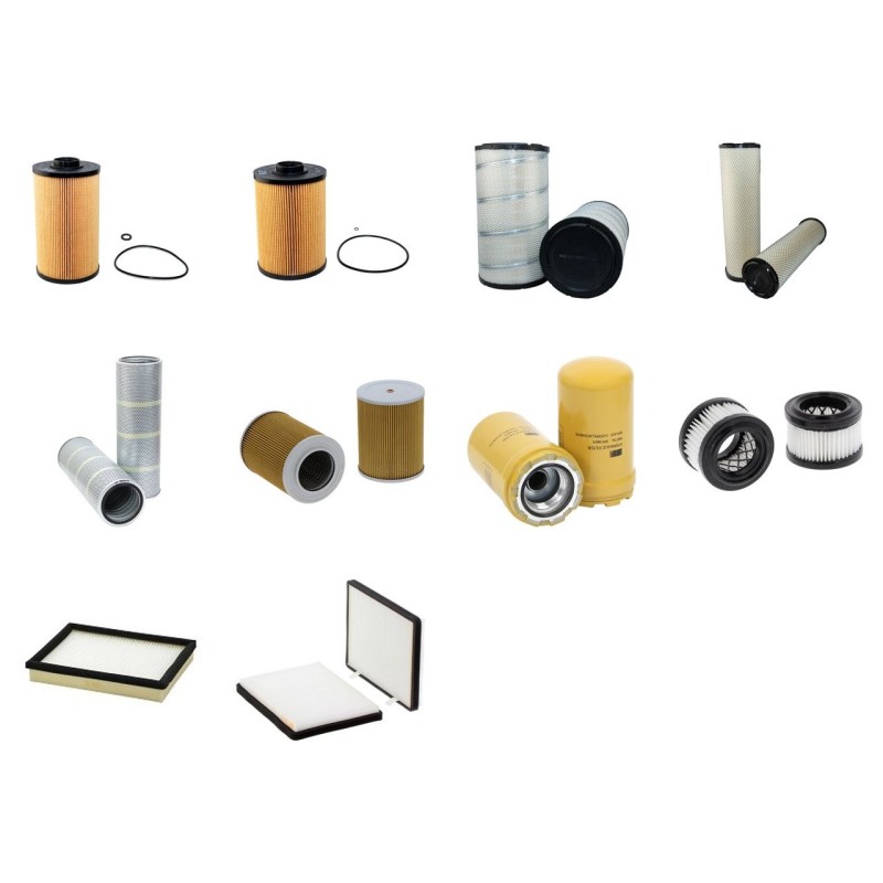 CASE CX 290 B TIER III Filter Service Kit w/Mitsubishi Eng.