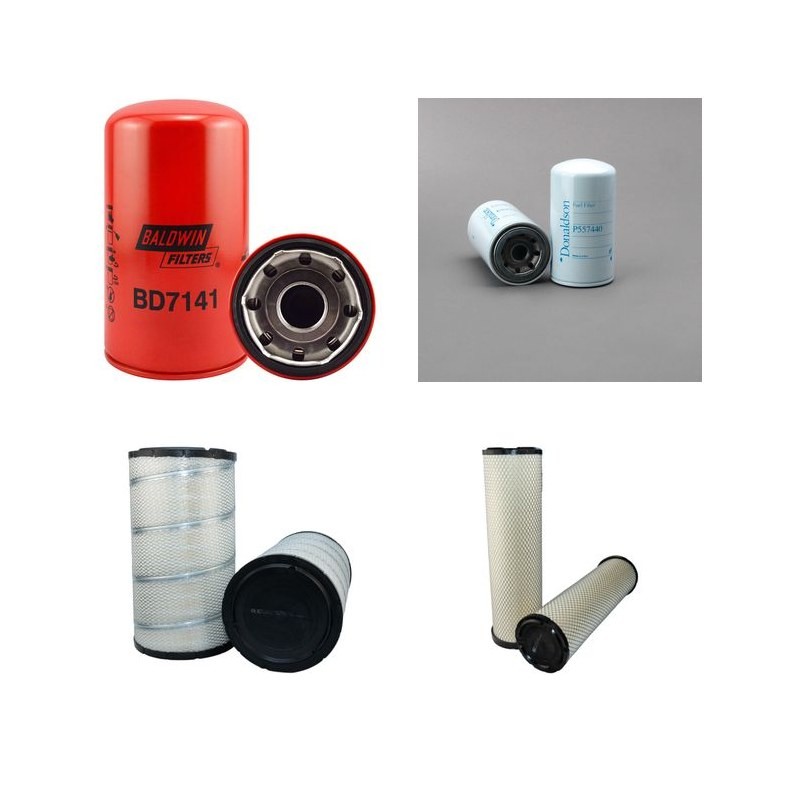 Filter kit for Case CX 330 with Isuzu Engine