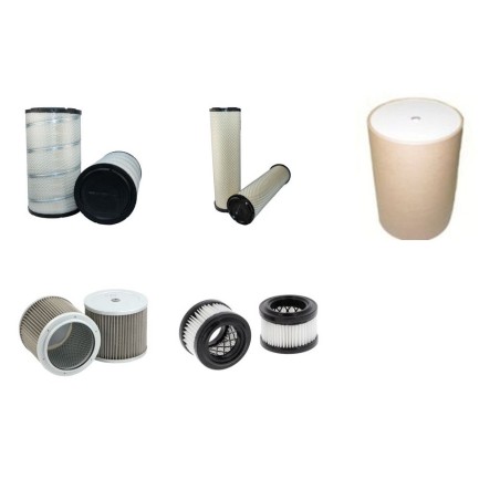 Filter kit for Case CX 350 with Isuzu Engine