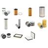 Filter kit for Case CX 470 C with Isuzu AH-6UZ1XYSS Engine