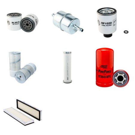 Filter kit for Case SR 130 with ISM/NH 844T Engine  YR 2011-