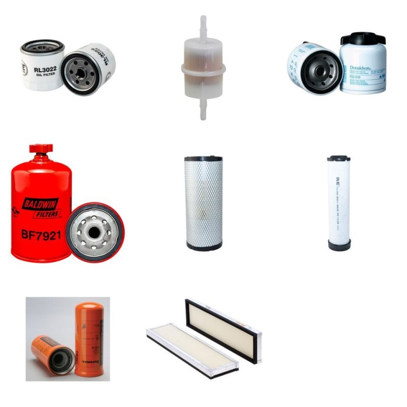 Filter kit for Case Poclain SR 150 with Ism/Nh 844T Engine 2011-