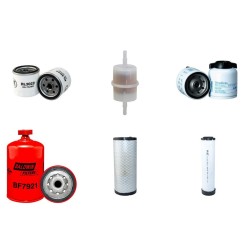 Filter kit for Case SR 150 Air Oil Fuel Filters with ISM/NH 844T Engine  YR 2011-