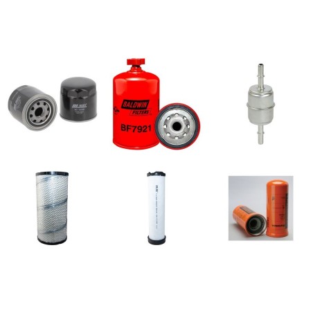 Filter kit for Case SR 200 with 432T/M3 Engine  YR 2011-